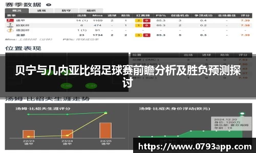 贝宁与几内亚比绍足球赛前瞻分析及胜负预测探讨